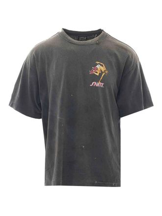 Saint Mxxxxxx black t-shirt