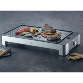 WMF Wmf - 0415330011 Parrilla Rectangular El&eacute;ctrico Negro, Acero Inoxidable 2000 W