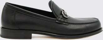 Ferragamo Mocassino penny Gancini in pelle di vitello liscia con suola in cuoio
