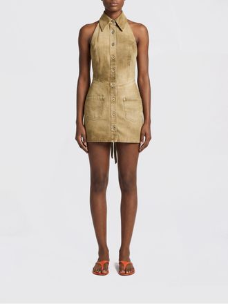 Blumarine Abito mini in denim di cotone