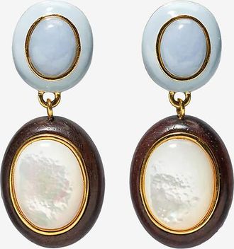 Lizzie Fortunato Ohrh&auml;nger Papaya Pearl