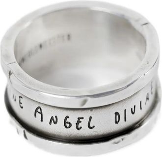 Ann Demeulemeester Anello Wappu - Grigio