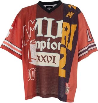 Amiri Spliced Oversized Tee