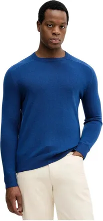 Benetton Jersey de cuello redondo - Knitwear - Hombre - Azul - M
