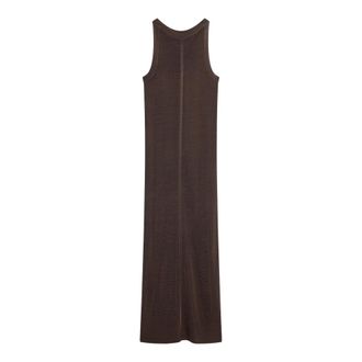 Loulou Studio Maxi Dresses, female, Brown, Size: M Pablo Maxi Dress