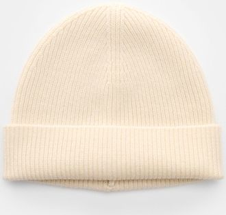 Braun Hamburg Men - Cashmere beanie off-white