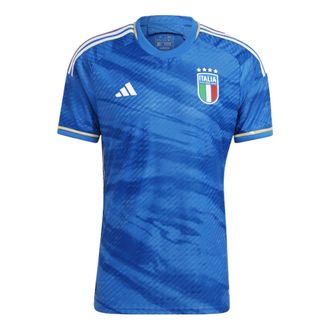 adidas Italy 2023 Home Authentic Jersey Blue HS9891
