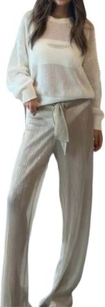 PQ Swim Oro Waverly Tie Pants In Gold