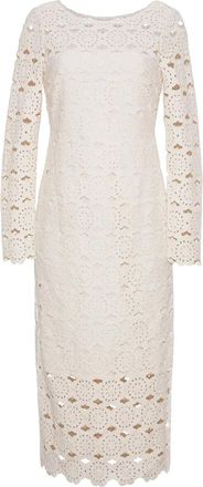 Cara Cara Marsielle midi-jurk met kant - Beige