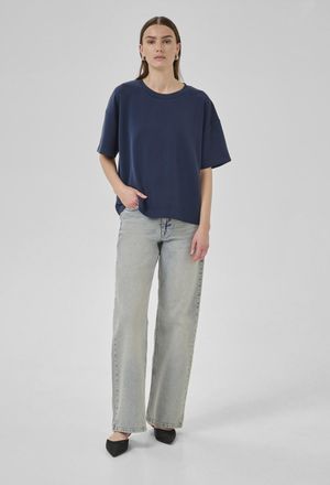 MY ESSENTIAL WARDROBE T-shirt HelleMW Baggy fit marine