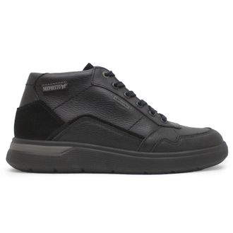 Mephisto Mephisto Owel MT Leather Mens Ankle Boots - Black - Size:UK 9.5