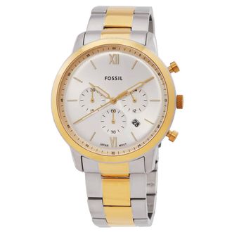 Fossil Neutra Chronograph Quartz Silver Dial Mens Watch FS6112