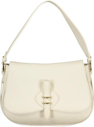 Coccinelle Mavery Bag - Dames - Schoudertassen - Wit - ONE Size - Leer - Tassen
