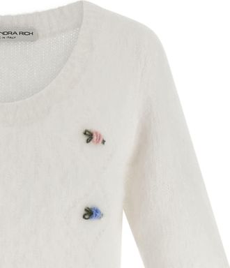 Alessandra Rich Wool Womens Cardigan