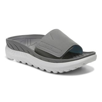 Vionic Womens Blissful Rejuvenate Sandal In Charcoal