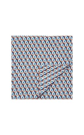 La DoubleJ Medium Tablecloth (180X280) Cubi Blue at Nordstrom