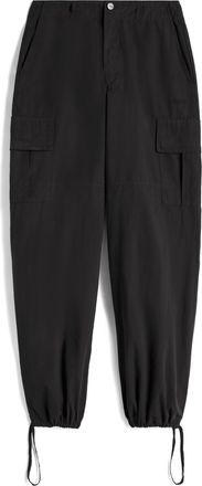 Freddy Pantaloni cargo in canvas tinto capo