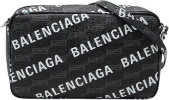 Balenciaga Pre-owned Cross Body Bags, female, Black, Size: ONE SIZE Pre-owned Vintage Shoulder Bag