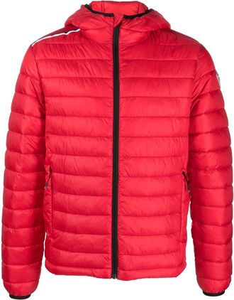 Rossignol 100GR hooded insulated jacket - men - Polyamide/Polyester/Polyamide - S - Red