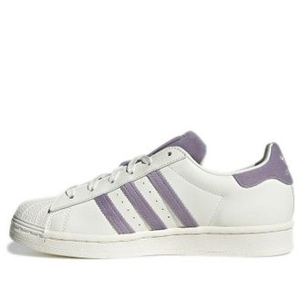 adidas (WMNS) adidas originals Superstar SneakersShoes White Purple GZ3389