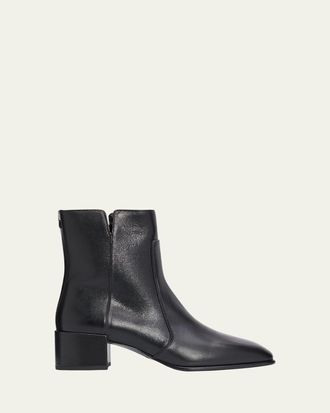 Jimmy Choo London 45mm Eliot Vintage Leather Ankle Boots