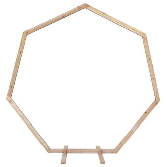 vidaXL Arco De Boda Marr&oacute;n Claro 221 X 92 X 216 Cm Vidaxl