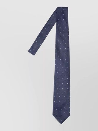 Tom Ford slim tie standard width polka dot pattern