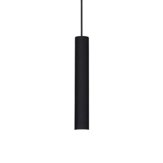 Ideal Lux L&aacute;mpara de suspensi&oacute;n negra D 40 x H min 500 - max 1900 mm