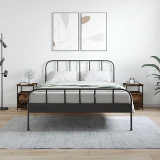 vidaXL Furniture Limited - Mesita Noche 2 Uds Madera Ingenier&iacute;a Roble