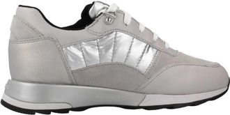 Geox Stijlvolle Damessneakers - Dames - Sneakers - Grijs - 35 EU - Schoenen