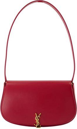 Saint Laurent Shoulder Bags, female, Red, Size: ONE SIZE Mini Voltaire Shoulder Bag