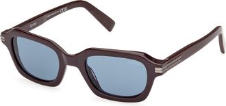 Ermenegildo Zegna EZ0239 48V Mens Sunglasses Brown Size 51