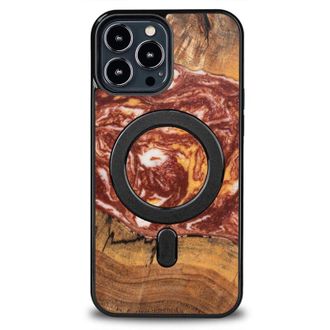 OEM Funda Bewood Unique Para Iphone 13 Pro Max - Planetas - Marte Con Magsafe