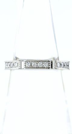 Cartier Silver Band Ring (Pre-Owned)