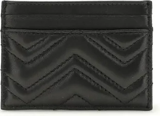Gucci Womens Black Lamb Ovis Aries Wallet