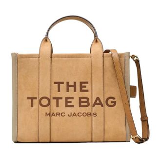 Marc Jacobs The Medium Tote Bag - Dames - Shoppers - Bruin - ONE Size - Leer - Tassen