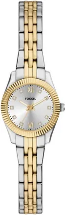 Fossil Scarlette Mini Bracelet Watch, 20mm in Two Tone at Nordstrom