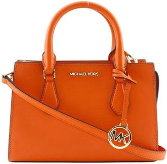 Michael Kors Pre-owned Handbags, female, Orange, Size: ONE SIZE Pre-owned Leather Handbag