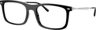 Ray-Ban Rx 7260 Optisch Montuur - unisex - Brillen - Zwart - 54 MM - Accessoires