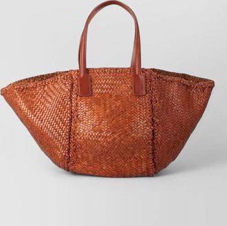 Dragon Diffusion teresa leather beach bag
