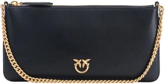 Pinko Stijlvolle Borsa Handtas - Dames - Handtassen - Zwart - ONE Size - Tassen