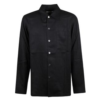 Our Legacy Casual Shirts, male, Black, Size: XL Every Shirt