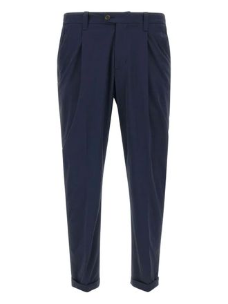 Devore Incipit pleated trousers - Blue