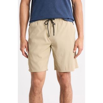 DKNY Riker Tech Shorts in Khaki at Nordstrom Rack, Size X-Large