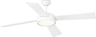 Faro Barcelona Ventilador con luz plywood Aglomerado, contrachapado 133cm