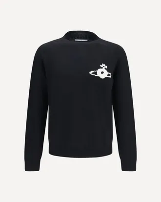 Vivienne Westwood Maglione Fisherman in lana merino Man M
