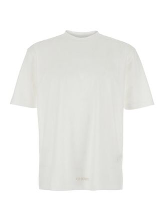 C.P. Company White Crew Neck T-Shirt