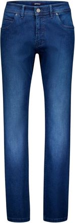 Gardeur Heren, Jeans, Blauw, Maat: W36 L34 Katoen