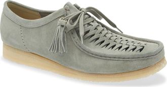 Clarks Wallabee Weave Loafer in Sage Suede at Nordstrom Rack, Size 10.5
