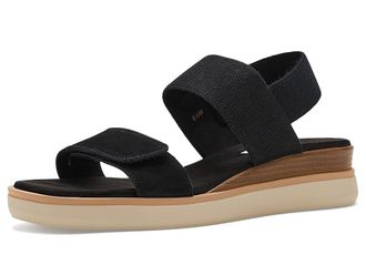 Vaneli Huda Womens Wedge Shoes Black Nabuk : 9.5 N (AA), Leather